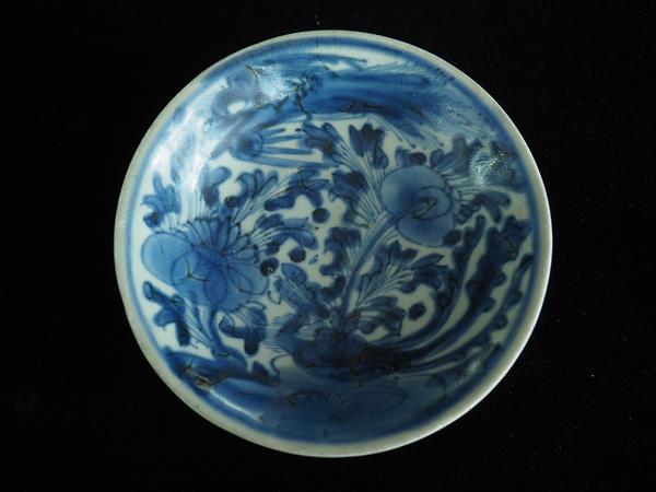 古玩陶瓷清.康熙  鳳穿牡丹青花大盤拍賣，當(dāng)前價格1200元