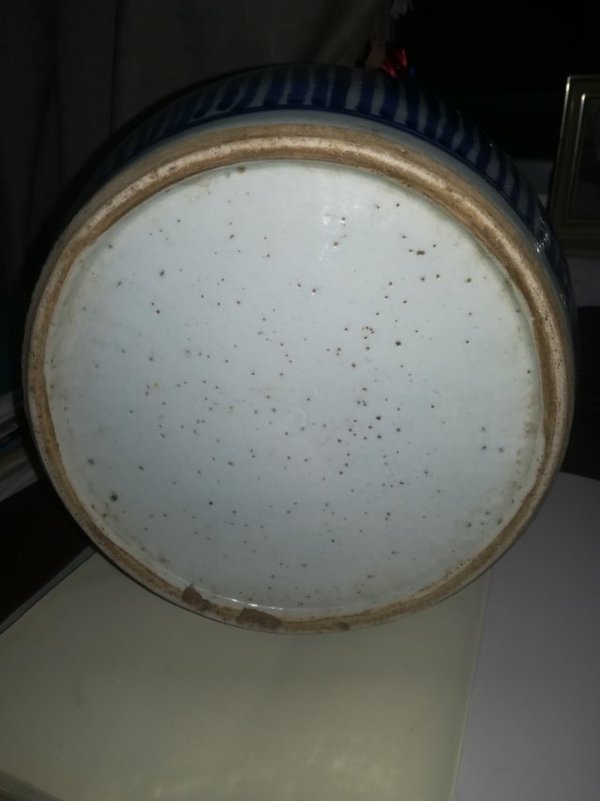 古玩陶瓷青花纏枝蓮罐拍賣，當(dāng)前價格4666元