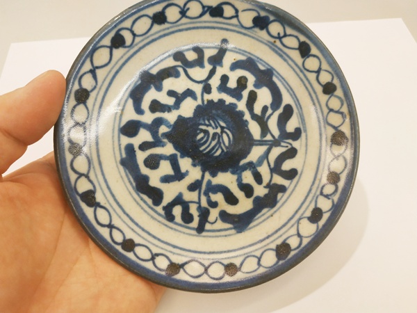 古玩陶瓷晚清青花小盤拍賣,當前價格299元