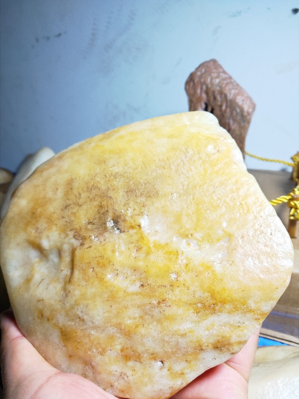 古玩玉器新疆金絲玉拍賣,當前價格500元