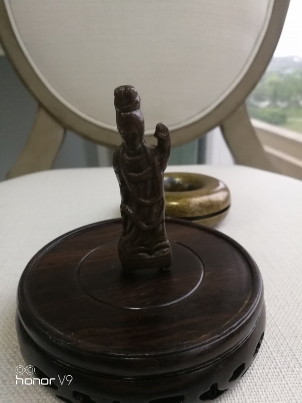 古玩铜器菩萨像拍卖，当前价格3000元