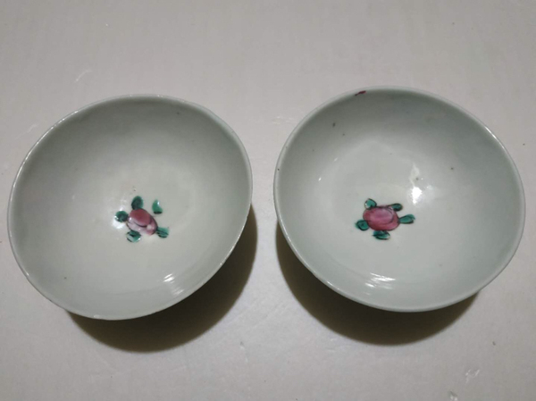 古玩陶瓷粉彩碗拍賣,當前價格698元