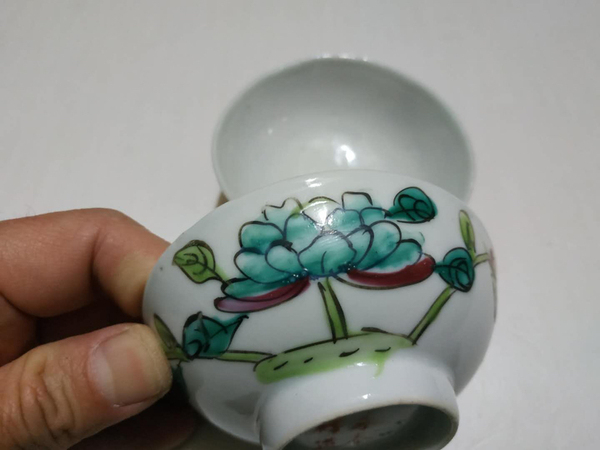 古玩陶瓷粉彩碗拍賣,當前價格698元