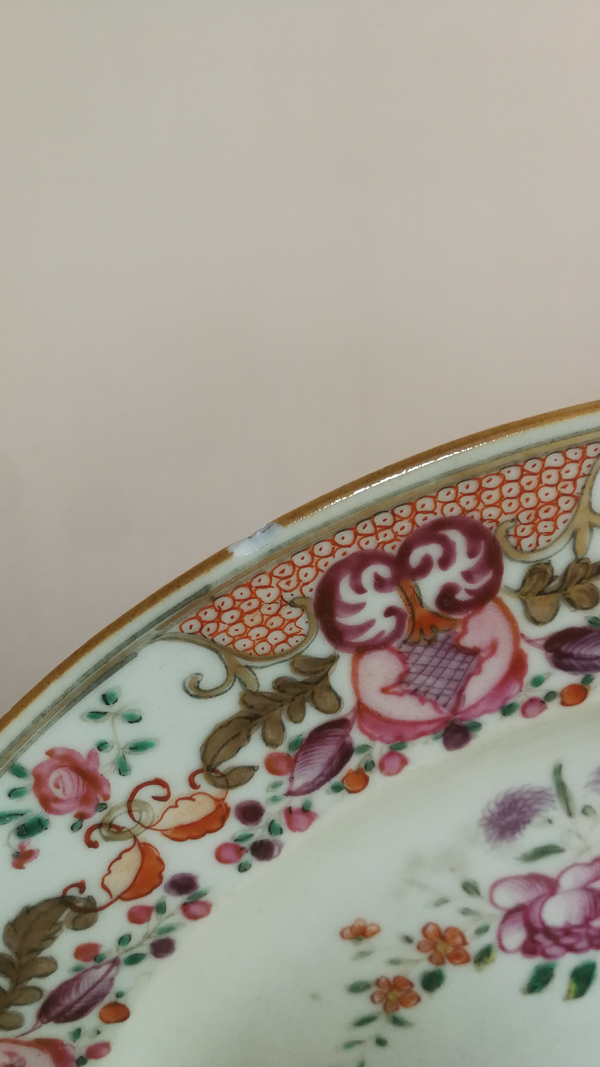 古玩陶瓷盤子拍賣,當前價格1300元
