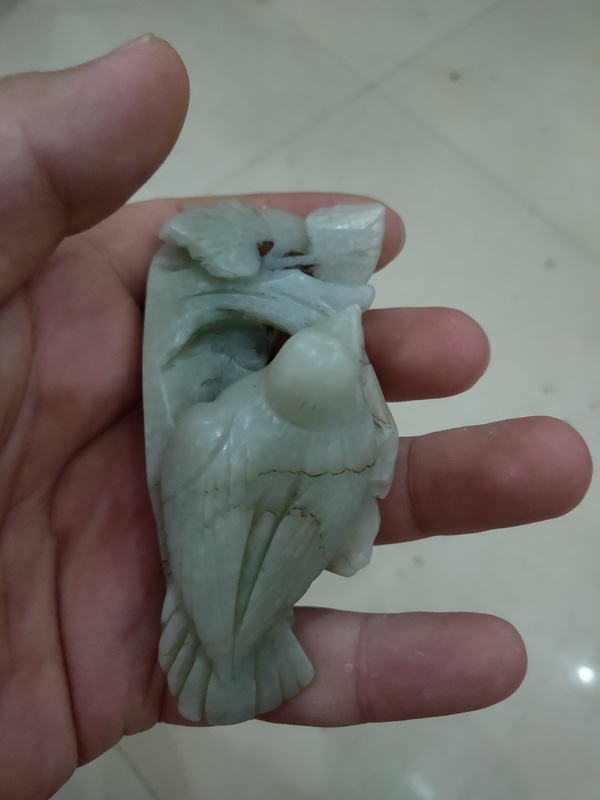 古玩玉器和田喜上眉梢筆架拍賣,當前價格200元