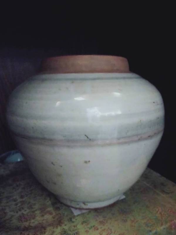 古玩陶瓷青釉罐拍賣,當前價格1998元