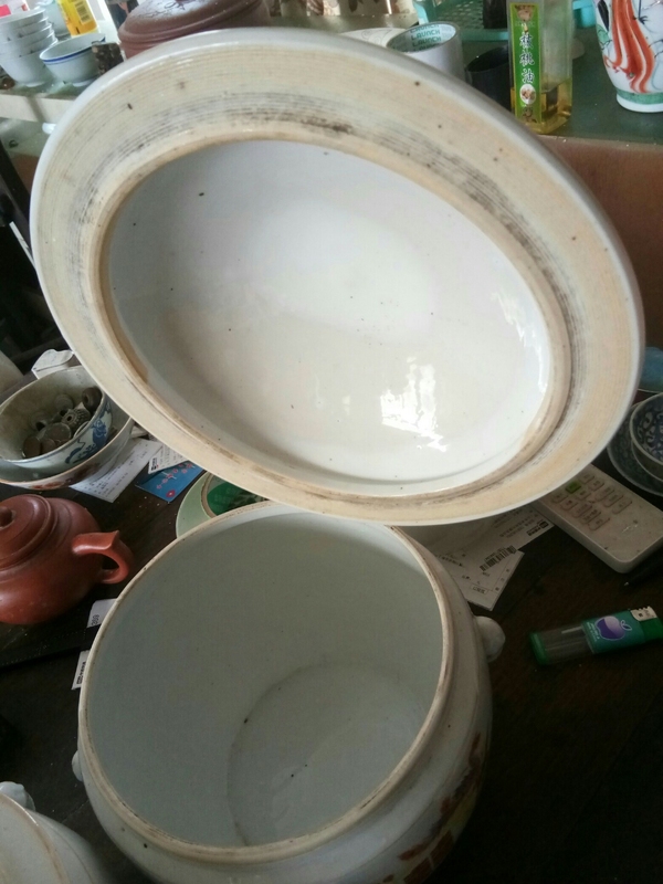 古玩陶瓷創匯粥罐拍賣,當前價格500元