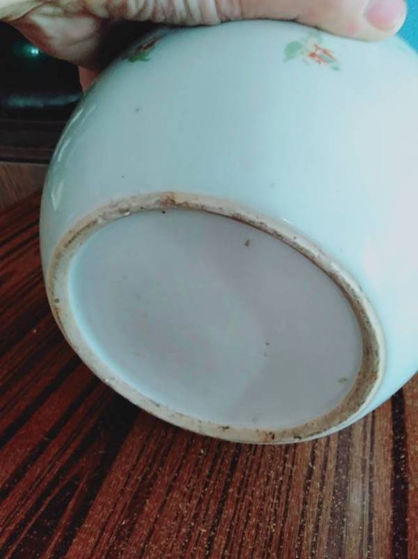 古玩陶瓷花卉人頭罐拍賣,當前價格998元