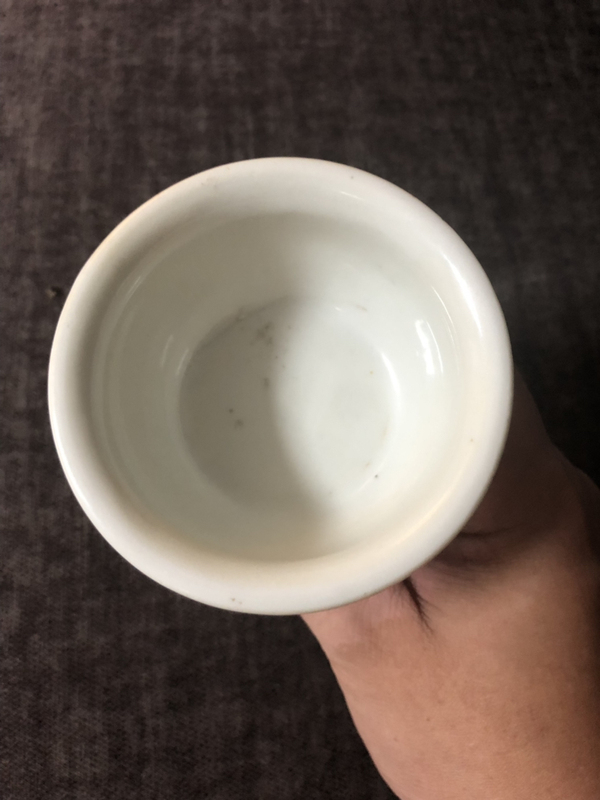 古玩陶瓷青花高足杯拍賣，當前價格1500元