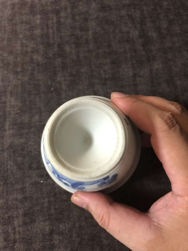 古玩陶瓷青花高足杯拍賣，當前價格1500元