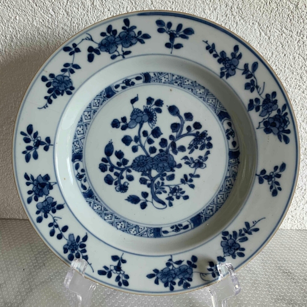 古玩陶瓷青花盤拍賣,當前價格400元