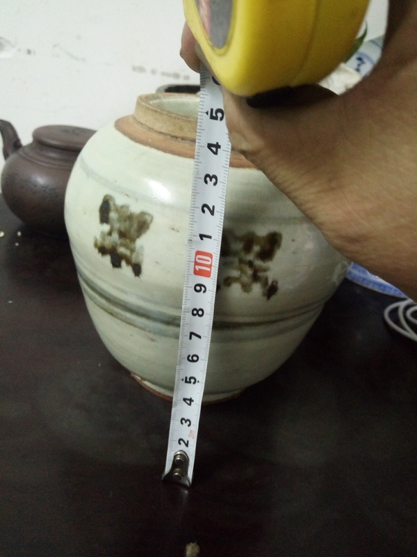 古玩陶瓷清順治青花罐拍賣,當(dāng)前價(jià)格1669元