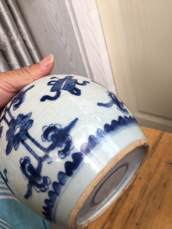 古玩陶瓷青花花卉罐拍賣,當前價格2600元