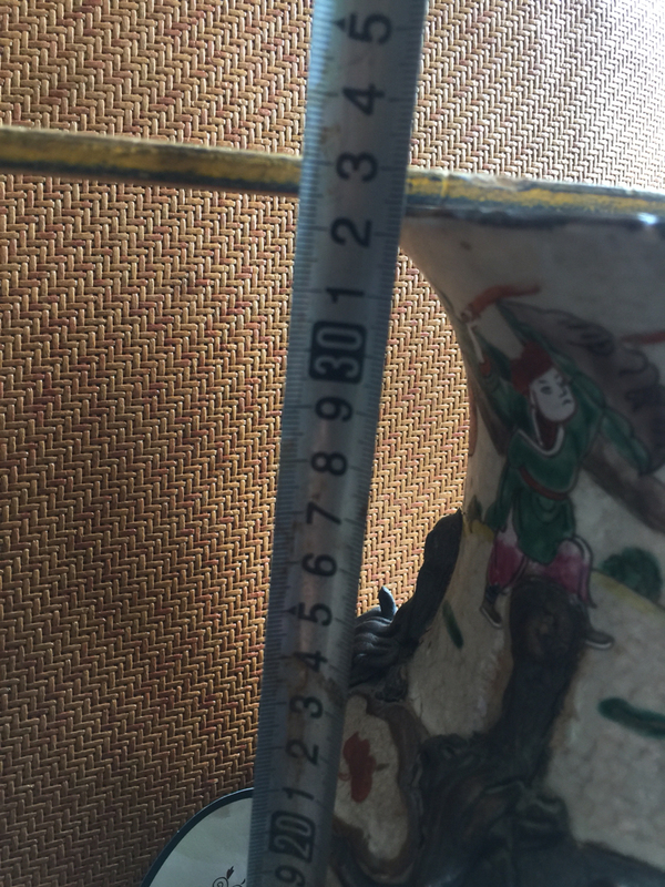 古玩陶瓷哥釉粉彩瓶拍賣,當前價格3800元