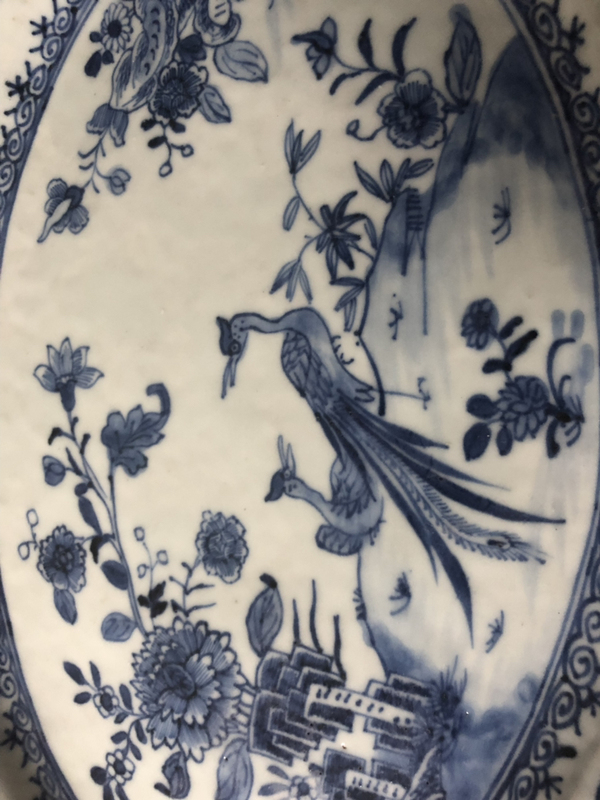 古玩陶瓷青花盤拍賣，當前價格2500元