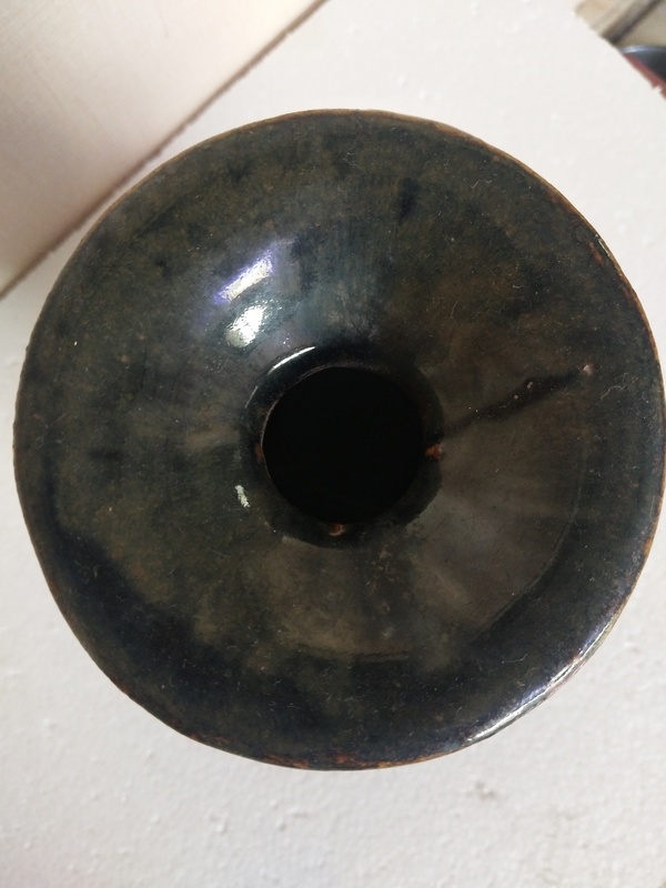 古玩陶瓷清磁州窯系玉壺春瓶拍賣,當前價格880元