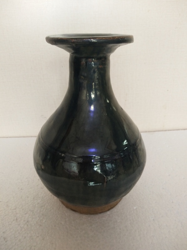 古玩陶瓷清磁州窯系玉壺春瓶拍賣,當前價格880元