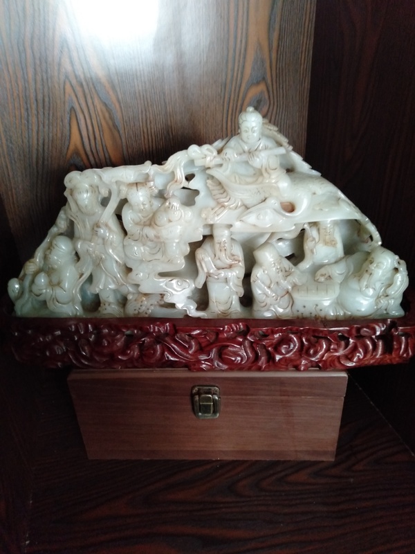 古玩玉器和田玉山子拍賣,當前價格59988元