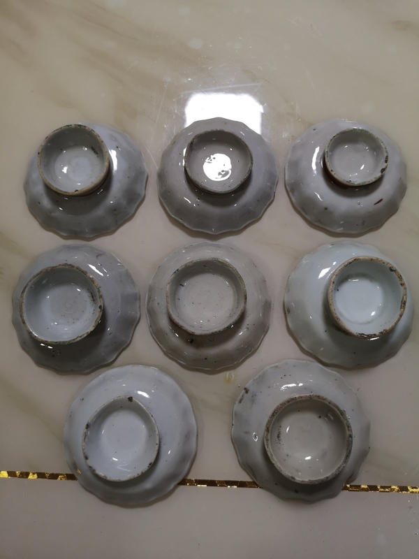 古玩陶瓷花卉紋彩繪供盤拍賣,當前價格680元