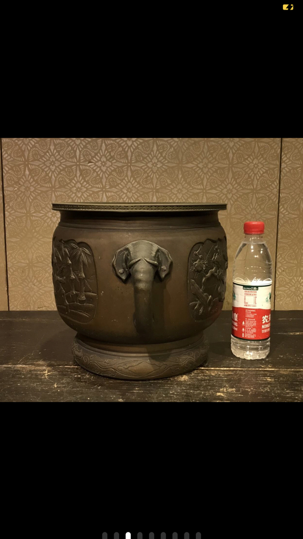 古玩銅器清晩期精品香爐拍賣，當前價格2987元