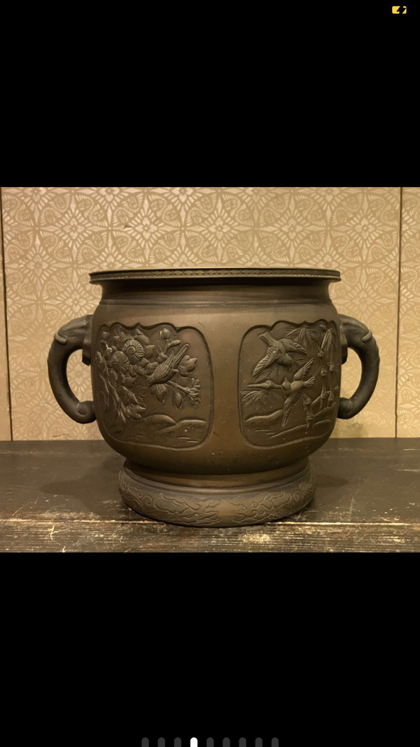 古玩銅器清晩期精品香爐拍賣，當前價格2987元