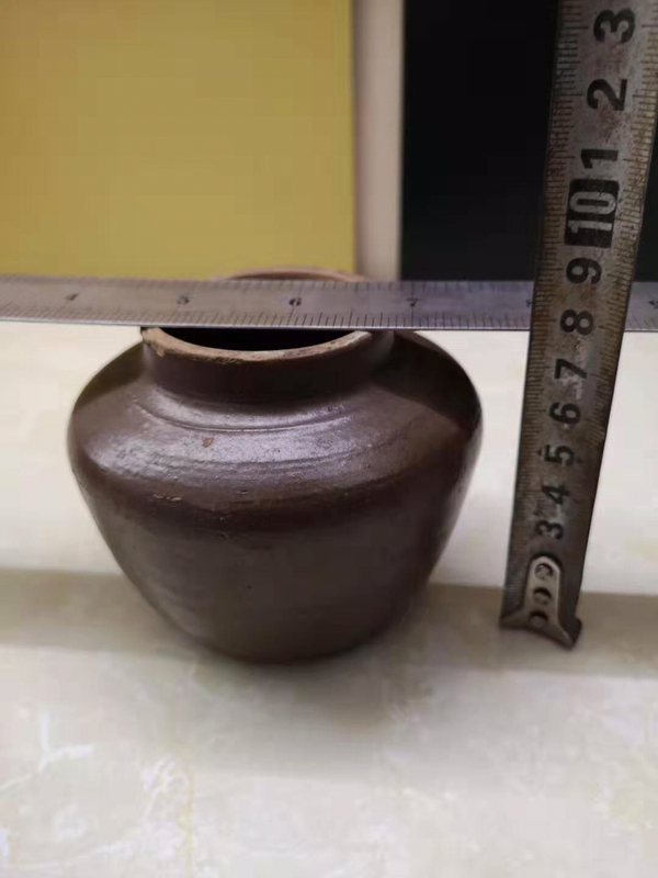 古玩陶瓷醬釉罐拍賣,當前價格398元