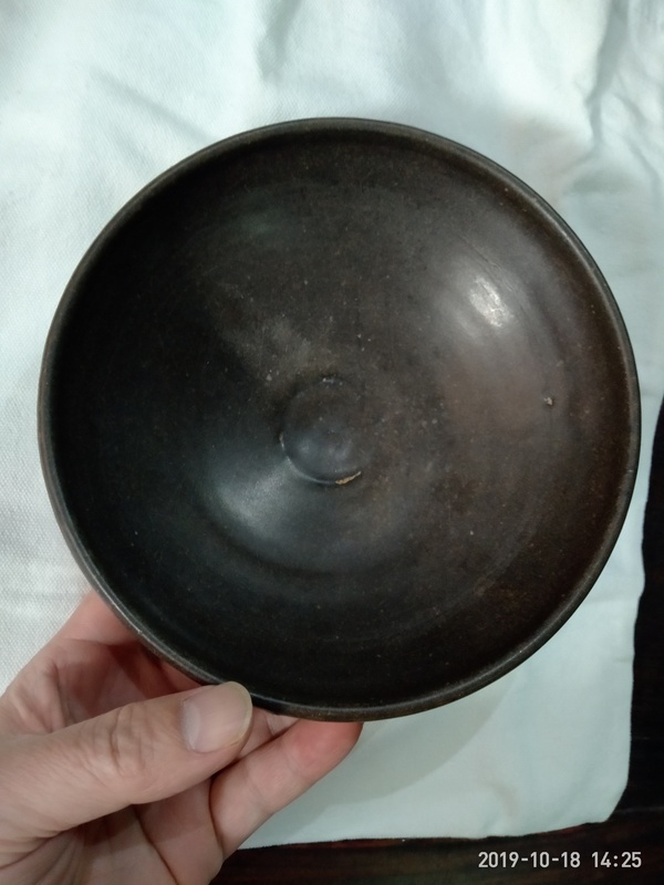古玩陶瓷元醬釉大碗拍賣,當(dāng)前價(jià)格1200元
