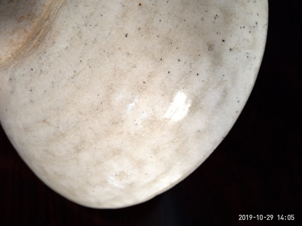 古玩陶瓷白釉印花卉紋碗拍賣，當前價格1880元