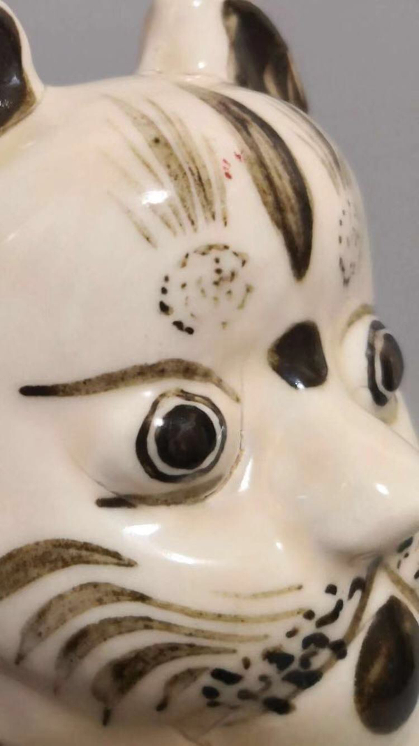 古玩陶瓷清末民初磁州窯系筆插拍賣,當前價格666元