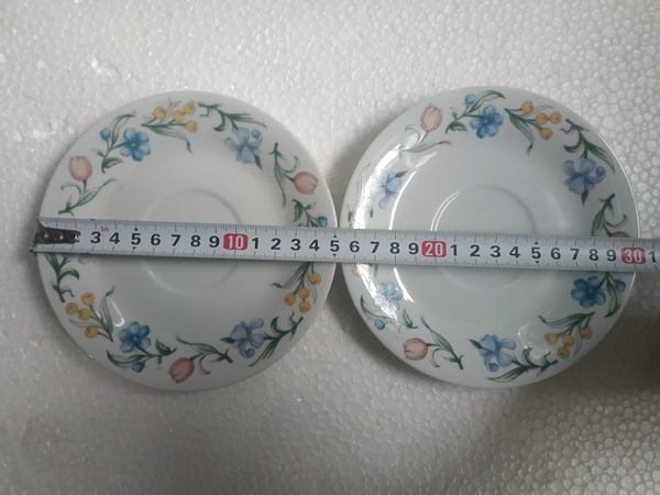 古玩陶瓷創匯期晚期風格彩繪盤拍賣,當前價格88元