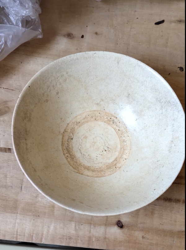 古玩陶瓷澀圈圈足碗拍賣,當前價格456元