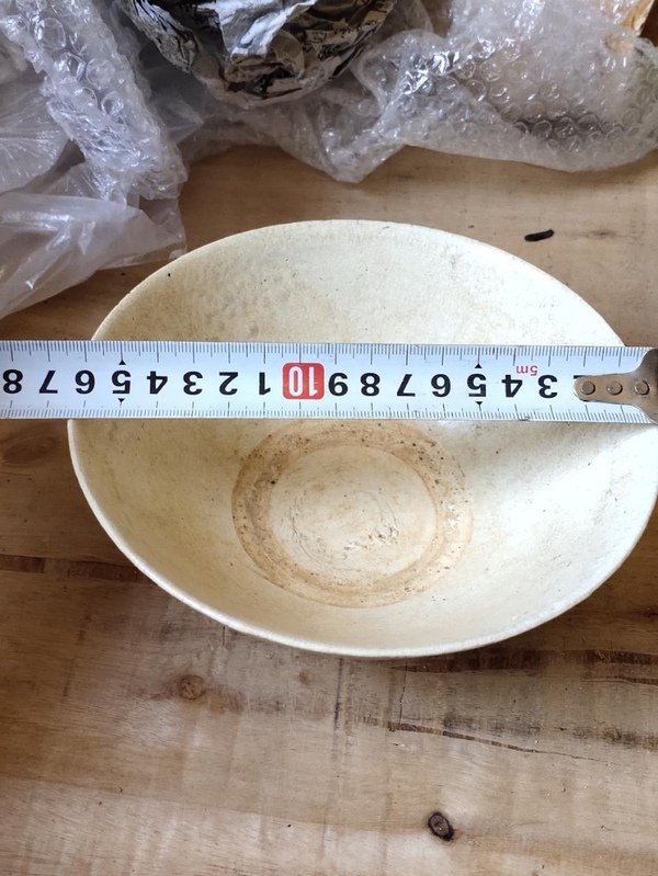 古玩陶瓷澀圈圈足碗拍賣,當前價格456元