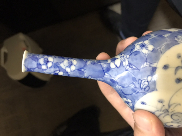 古玩陶瓷青花瓶拍賣，當前價格3800元