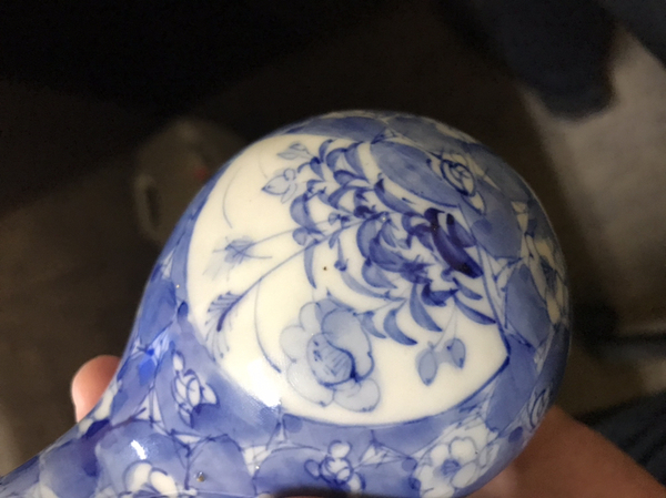 古玩陶瓷青花瓶拍賣,當前價格3800元