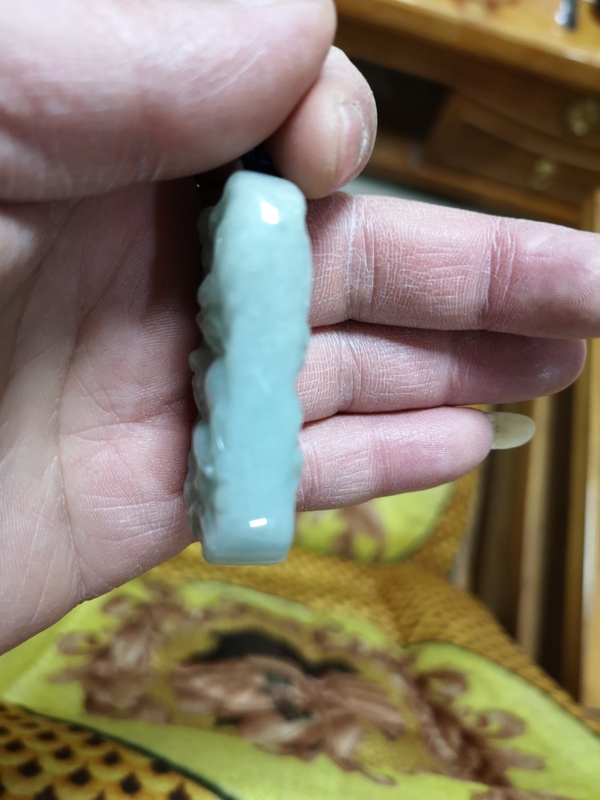 古玩玉器翠牌拍賣,當前價格398元