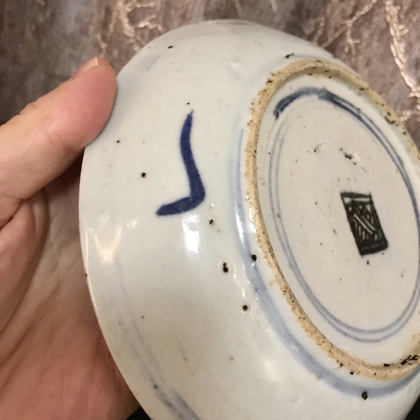 古玩陶瓷青花盤拍賣，當前價格1200元