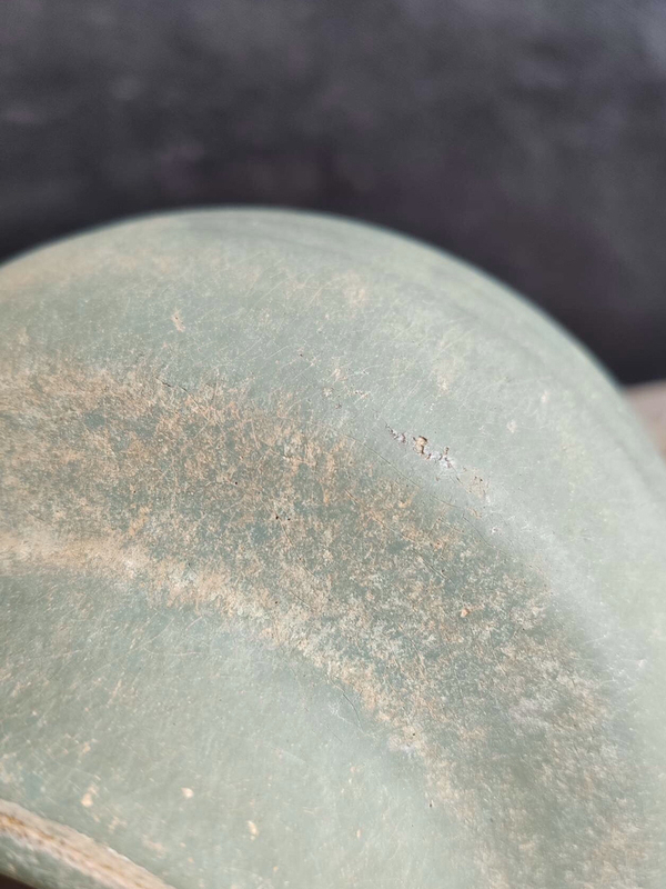 古玩陶瓷晚明 ?乳濁綠釉蓋罐拍賣,當前價格1250元
