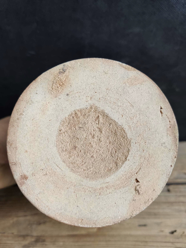 古玩陶瓷晚明 ?乳濁綠釉蓋罐拍賣,當前價格1250元