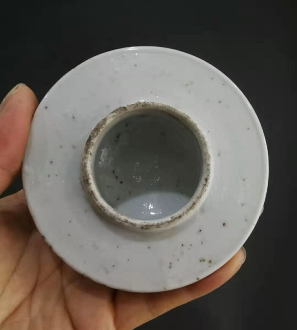 古玩陶瓷清代青花冰梅將軍罐拍賣,當前價格888元