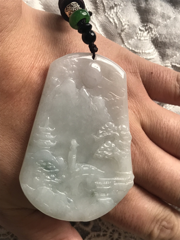 古玩玉器山水牌子拍賣,當前價格680元