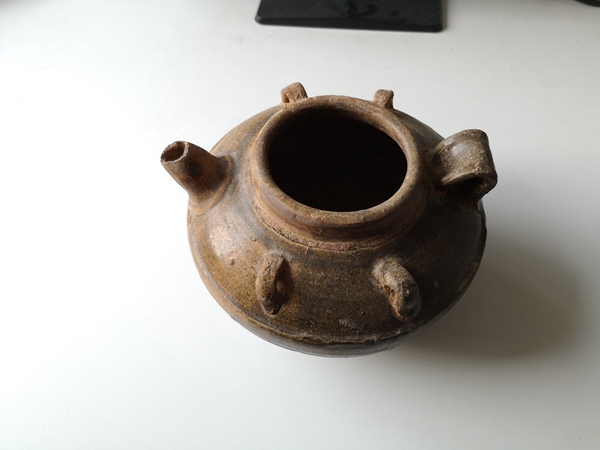 古玩陶瓷四系壺拍賣,當前價格860元