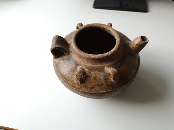 古玩陶瓷四系壺拍賣,當前價格860元