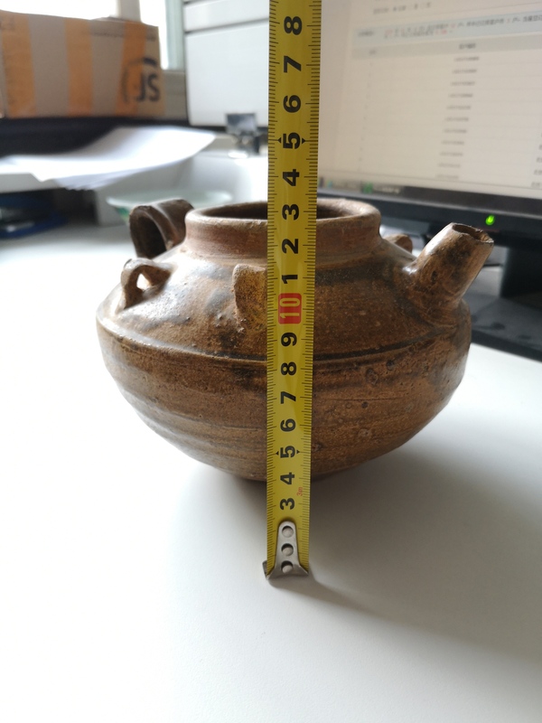 古玩陶瓷四系壺拍賣,當前價格860元