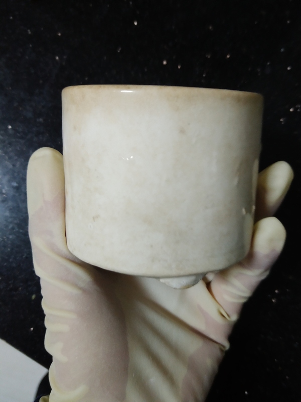 古玩陶瓷白釉香爐拍賣,當前價格1200元