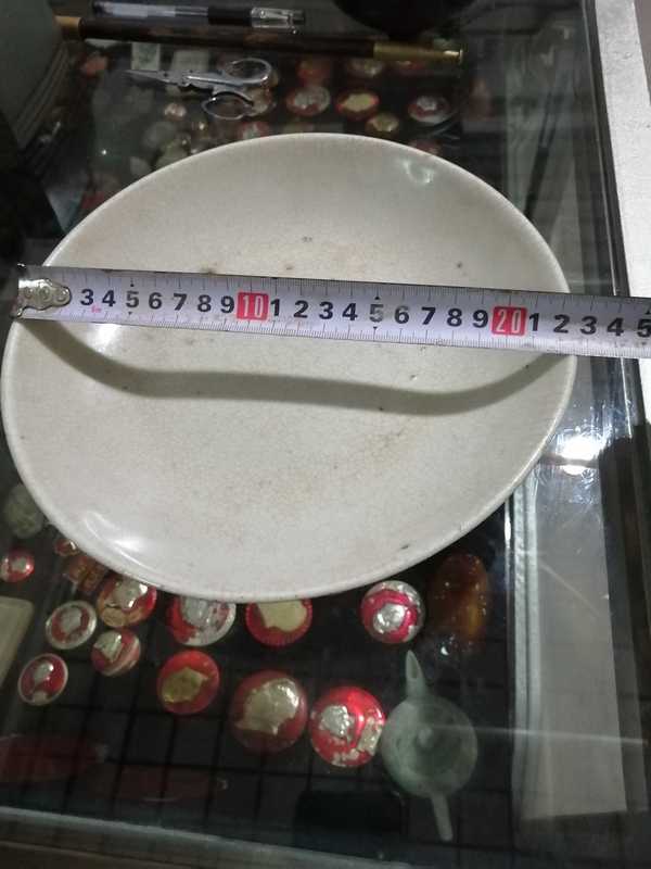 古玩陶瓷哥釉盤拍賣，當前價格2500元