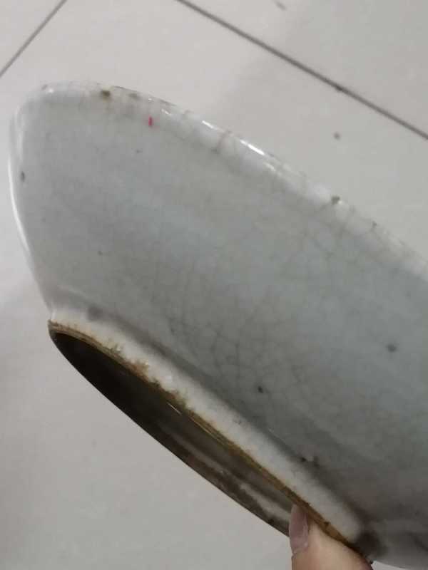 古玩陶瓷哥釉盤拍賣，當前價格2500元