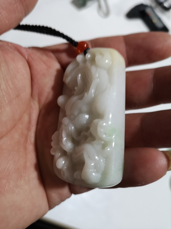 古玩玉器龍牌子拍賣，當前價格450元