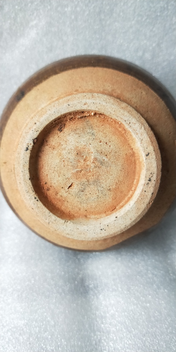 古玩陶瓷宋元贛州窯醬釉罐拍賣，當前價格3000元