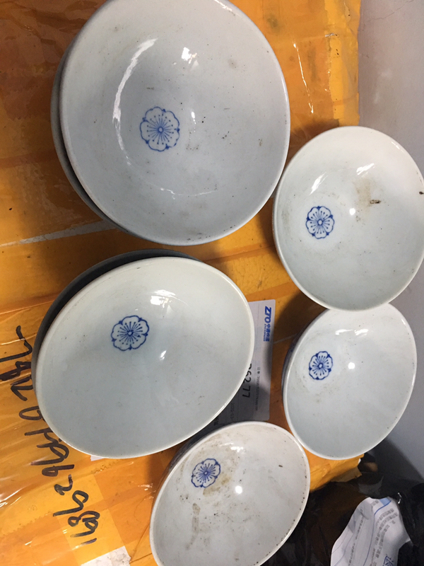 古玩陶瓷可以實用的青花碗拍賣,當前價格600元