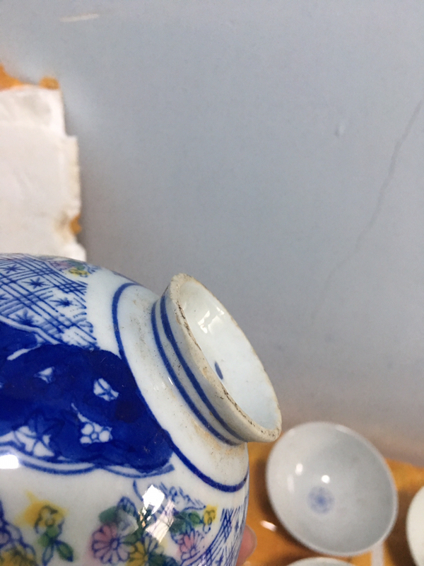 古玩陶瓷可以實用的青花碗拍賣,當前價格600元